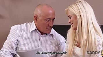 i am the handsome rich old man fucking the petite young amateur girl