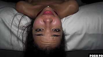 Double teamed - filipino teen gets it rough in homemade fuck