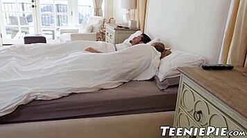 Petite teen alyce services huge cock
