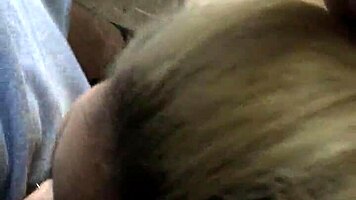 Latina Maid Gagging on Cock