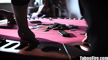 masked thugs gangbang blonde teen double penetrating all holes rough