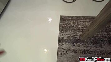 tony pounds babysitter kylie quinn's tight teen pussy in hot interview