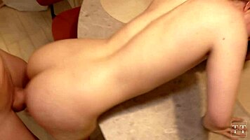 real homemade lovers fuck passionately before separation part 3