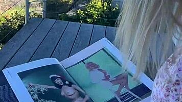 playboy pages make my petite milf pussy drip wet