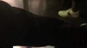 wanna grope this big ass girl's curves on the train?