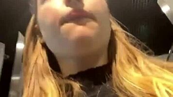 close-up public pounding shaved pussy hardcore orgasm