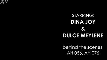 Dina Joy Dulce Mylene Pissing Gangbang Backstage Action