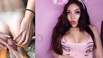 first anal for skinny latina with big tits creampie finish