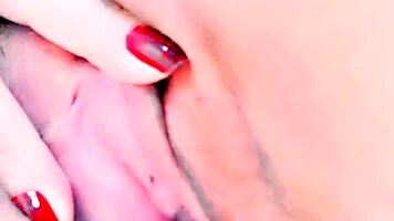 milla santiago virgin girl fingers pussy to intense orgasm