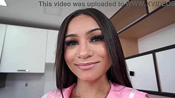 18y brazilian cutie agatha santos double anal monster cocks