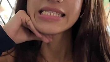Busty Skinny Brazilian Latina's First POV Deepthroat Casting Blowjob Frenzy