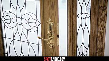 voyeur catches married couple in raw interracial doggystyle pounding