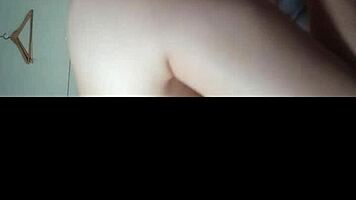 curvy latina milf bent over getting dirty doggystyle in bedroom