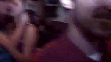 brunette teen pussy hammered in intense standing fuck