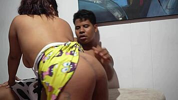 Brutal Pounding Girlfriend's Tight Pussy and Savage Dick Sucking Frenzy Part 1