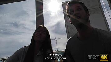 tricky czech guy picks up hot chick for cash sex pov blowjob and fuck