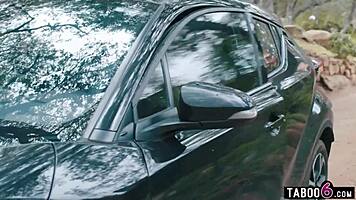 Kendra spanks Indica's ass then pussy licks lesbian