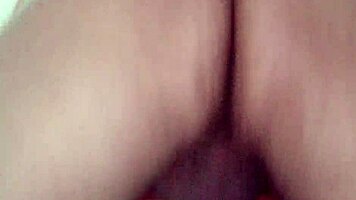 Guy shakes moaning cums hard in fake wet pussy