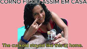 Seductive Latina Wife Teases Cuckold Friends Encounter