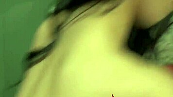 Sneaky anal insertion without waking her fiancé