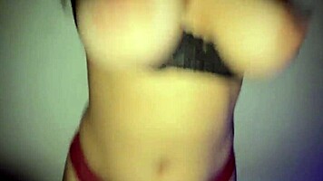 Huge Tits and Ass Bounce on Hard Cock