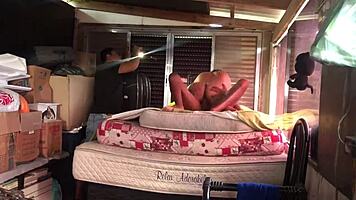 Behind scenes milf gets anal fucked while cuckold films her