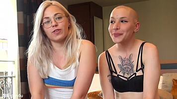 selvaggia and ivy lick pussies fingering to wild orgasms together