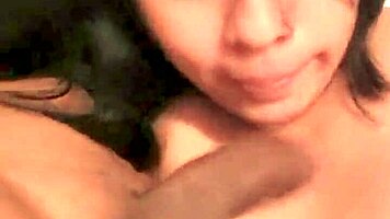 tabasqueña delivers DELICIOUS blowjob then gets COGIDA hard