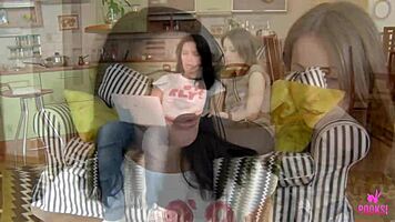 milo gropes olivia's ass bends her over for doggystyle cumshot