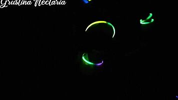 man i fucked that wild slim brunette girl next door under the uv lights she screamed loud