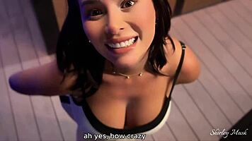 drunk party seduction leads to curvy wife cowgirl ride