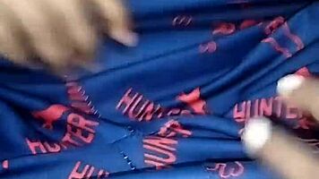 guy bends over and fucks tight wet pussy doggystyle hard