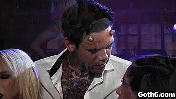 Goth Sluts Crave Shared Giant Cock