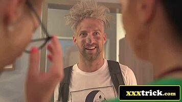 alexis crystal kittina clairette ignite hot ffm threesome in rundown hostel