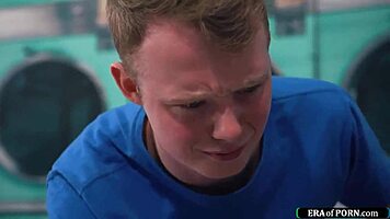 Busty Milfs Ravaged Hard in Steamy Laundry Gangbang