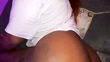 petite latina slut's tight pussy stretched by big black cock doggystyle pov riding creampie cowgirl missionary gaping!