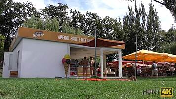 Hunt4k Hunter MEETS Beach Girl for WILD ANAL SEX!