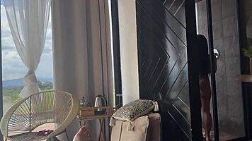 steamy shower play with curvaceous annacherry's big assets glistening wet