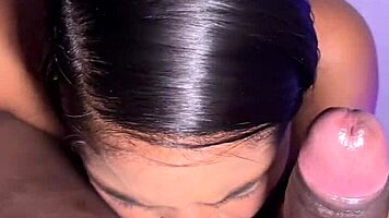 i devour stepsis boyfriend's monster cock while amateur couple watches