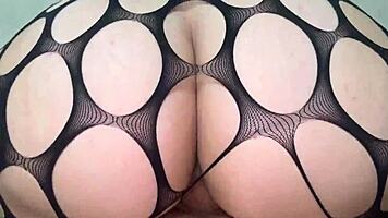 heart pounding pov reverse cowgirl ride with big ass babe in pantyhose