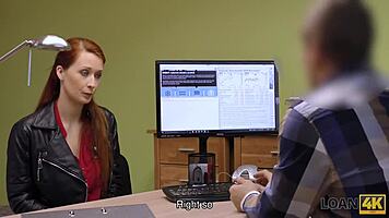 Redhead begs for quick loan