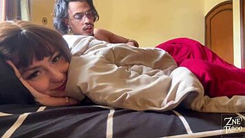 zne taboo faking stepbro girlfriend roleplay with janys free pounding scene