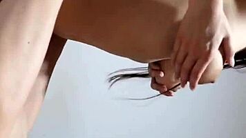 hot latina schoolgirl sends steamy nudes then rides cock hard