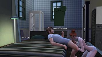 Young Cutie Drops Dirty for Older Stud Blowjob Action!
