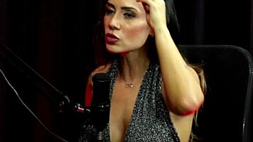 Taluane boom bisexual wife aggressively approached on sheer red with husband support