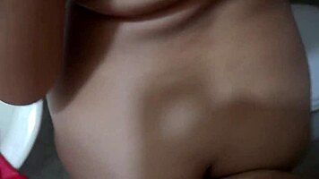 service worker's wet pussy tempts as she sucks cock hard for cash reward