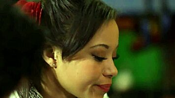 hey check this ebony babe sucking and riding cocks wildly