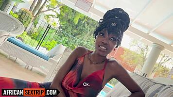 amateur ebony teen pussy stretched deep by bwc in raw interracial pounding