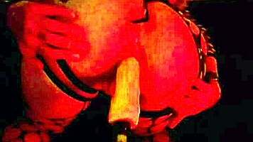 hey this anal fuck machine pounds her tight asshole closeup