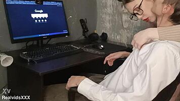 Baby, forget porn—my pregnant lips wrap your cock for that deep blowjob!